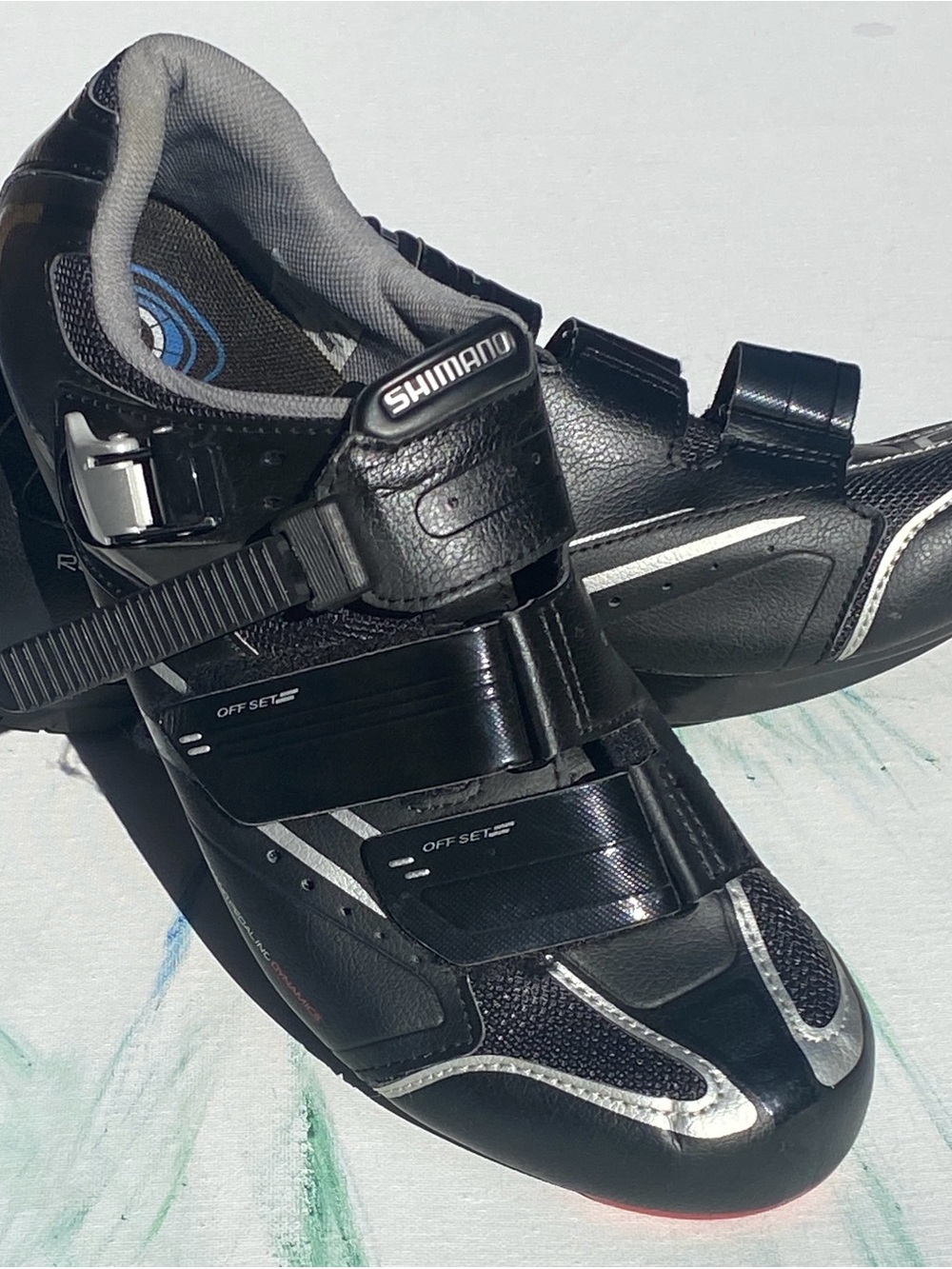 SHIMANO SH-R088L Road Cycling Shoes Boots 3 Bolts EU45 US10.5